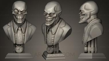 Busts of heroes and monsters (BUSTH_0218) 3D model for CNC machine